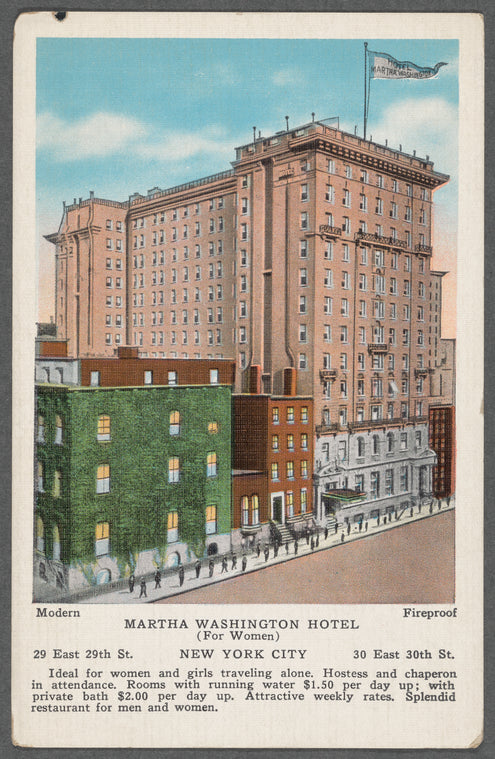 Martha Washington Hotel (for women)