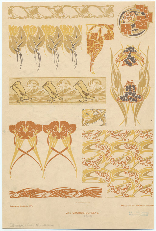 Art nouveau designs