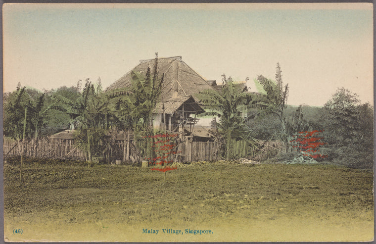 Malay village, Singapore.