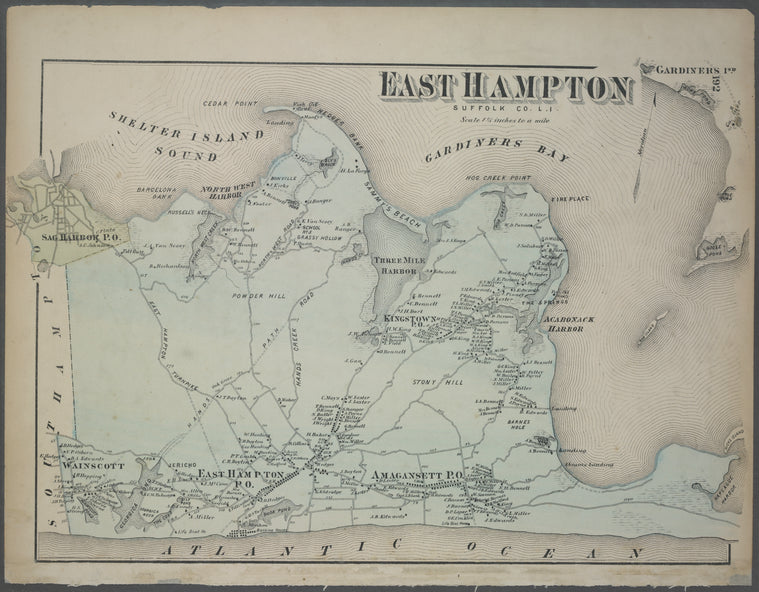 East Hampton, Suffolk Co. L.I.