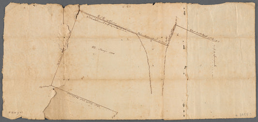 M. Stacy 1000 a. (survey of Mahlon Stacy's lands near Assunpink, along Little Shabakunk Creek or Five Miles River, no date)