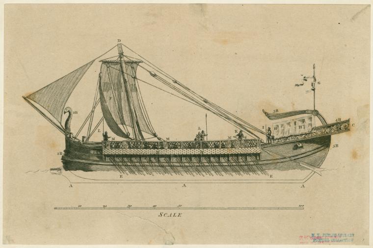 Ancient warship