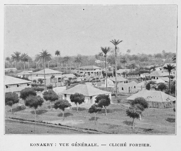 Konakry: Vue générale.