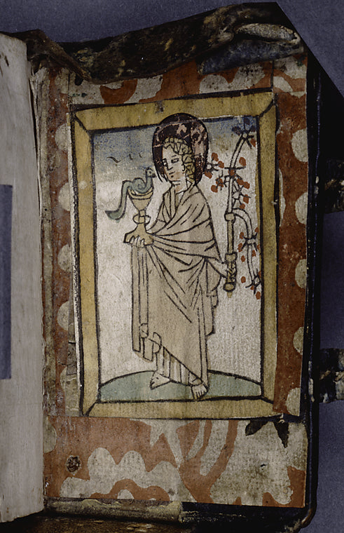 Woodcut of St. John the Evangelist
