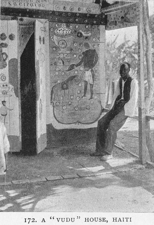 A "vudu" house, Haiti.