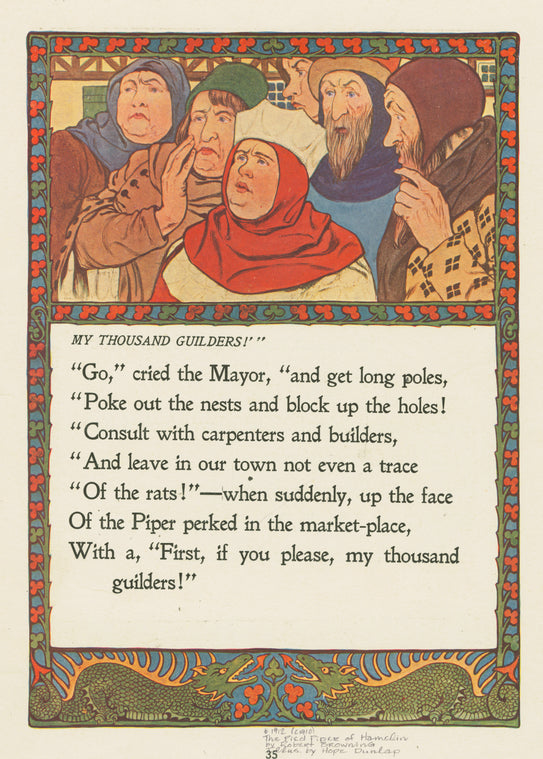 My thousand guilders!