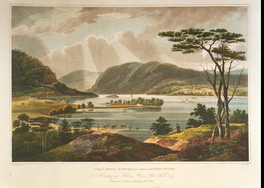 View from Fishkill looking to West Point.