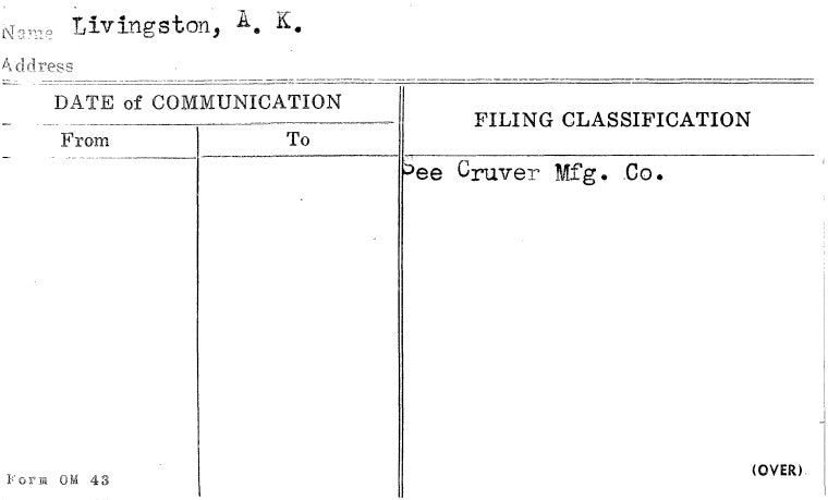 Livingston, A.K.