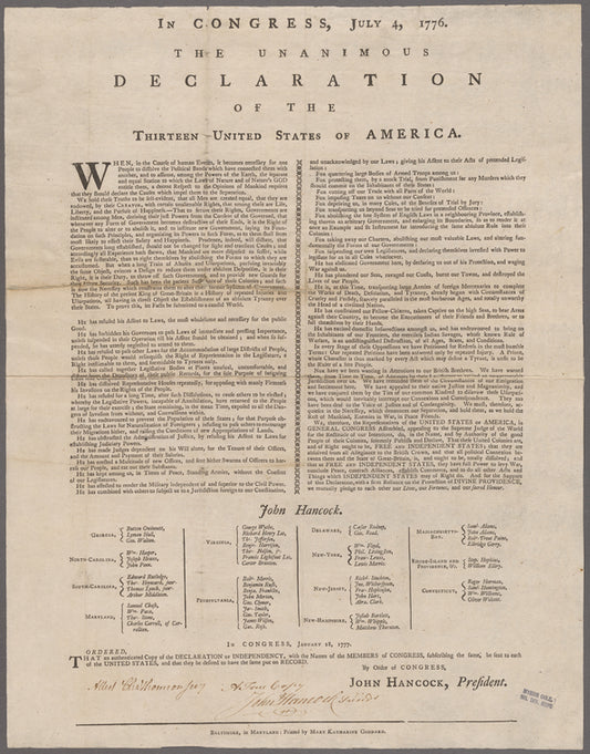 Declaration of Independence
