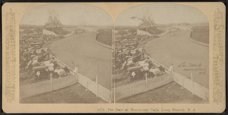 The Race at Monmouth Park, Long Branch, N.J.