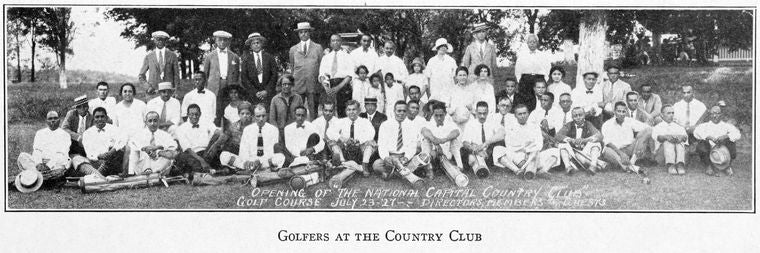 Golfers at the Country Club.