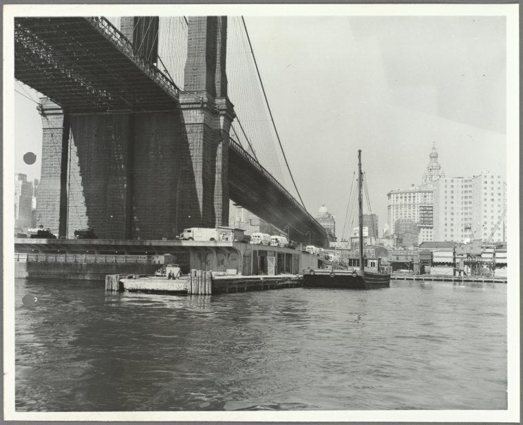 Sanitation Pier, East River