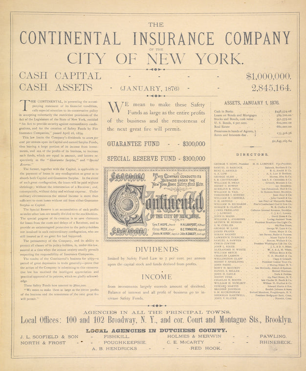 The Continental Insurance Company of the City of New York