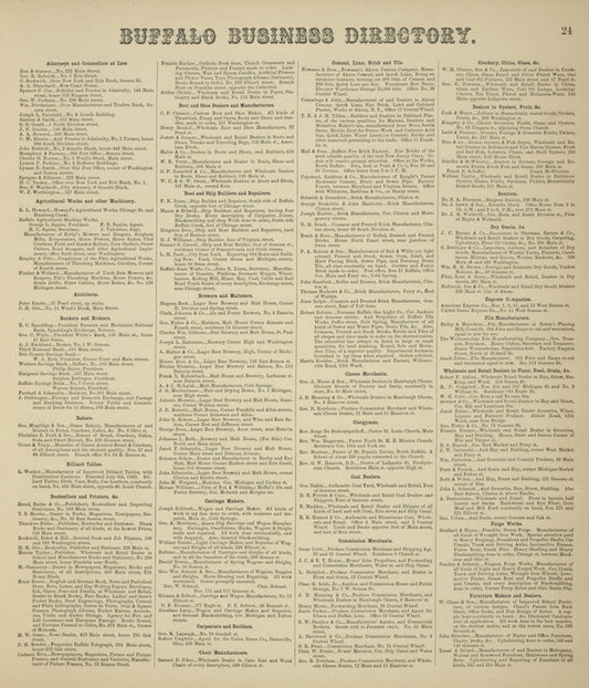 Buffalo Business Directory.
