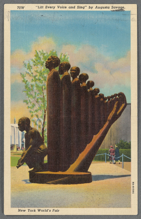 "Lift Every Voice and Sing" By Augusta Savage: New York World's Fair
