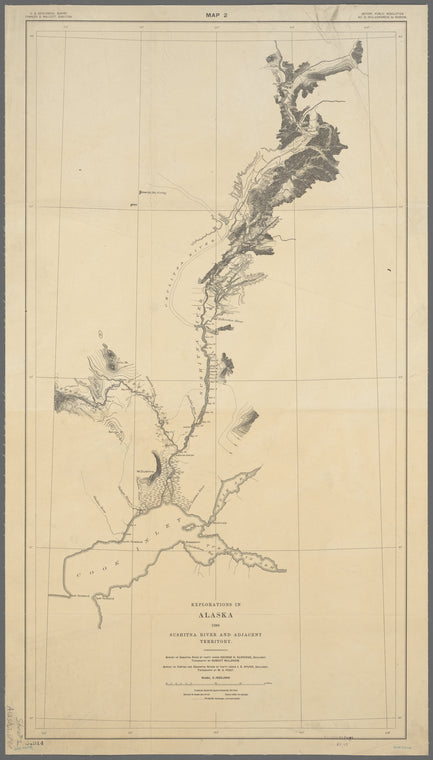 Explorations in Alaska, 1898 : Sushitna River and adjacent territory