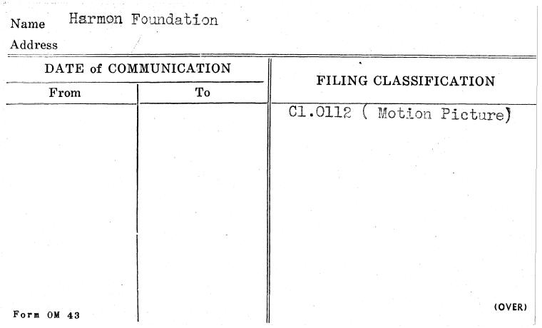 Harmon Foundation