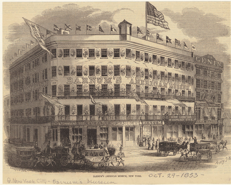 Barnum's American Museum, New York