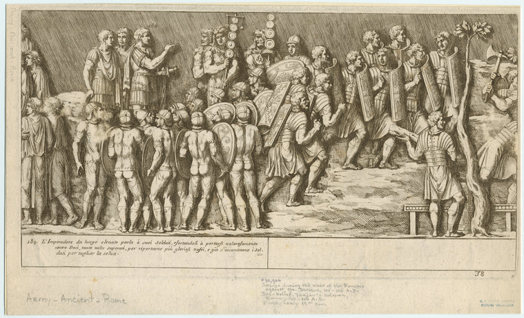 Emperor and soldiers during the Dacian Wars, 101-106