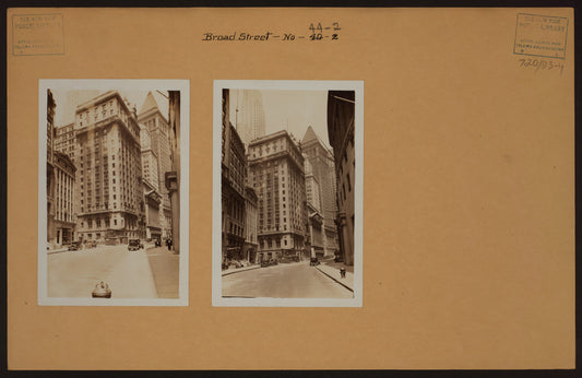 Manhattan: Broad Street - Exchange Place