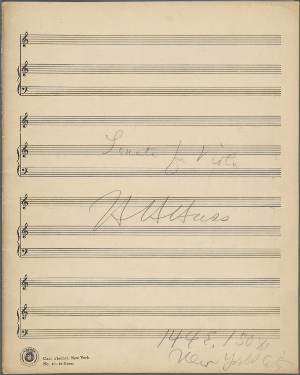 Sonata for viola and piano
