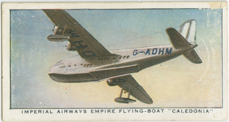 Imperial Airways Empire Flying-Boat "Caledonia."