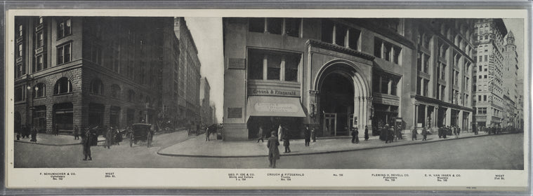 No. 152 F. Schumacher & Co., West 20th St. - Crouch & Fitzgerald, trunks - West 21st St.