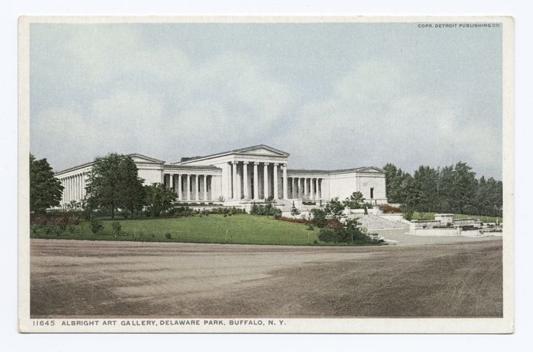 Albright Art Museum, Delaware Park, Buffalo, N.Y.