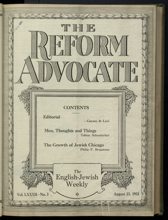 The Reform advocate