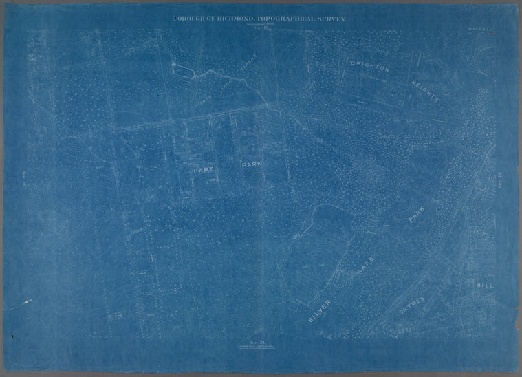 Sheet No. 17. [Includes Sailor's Snug Harbor, Brighton Heights, Hart Place, Silver Lake Park and Grymes Hill.]
