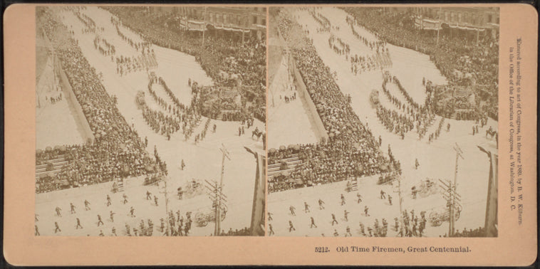 The Old Time Firemen, Great Centennial.