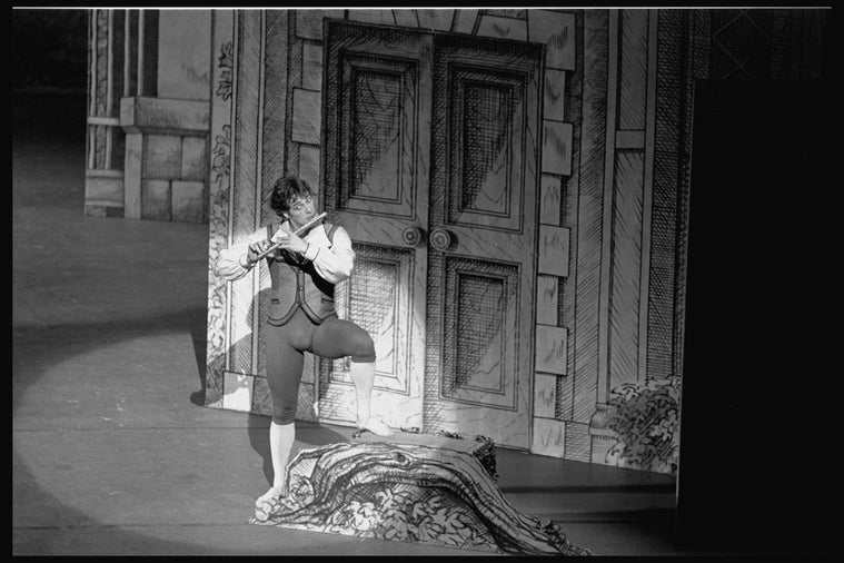 New York City Ballet production of "The Magic Flute" with David McNaughton, choreography by Peter Martins (New York)
