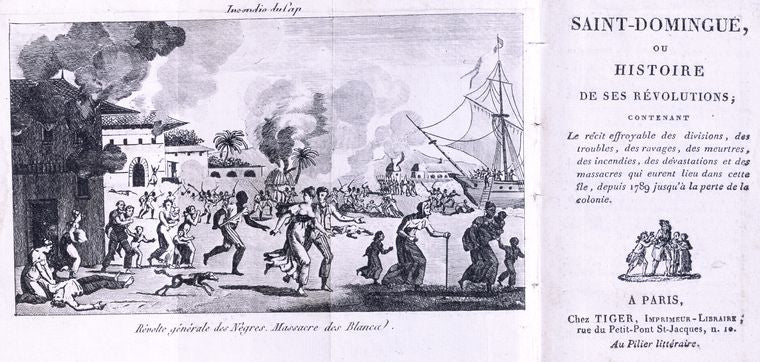 Révolte générale des Nègres. Massacre des Blancs
