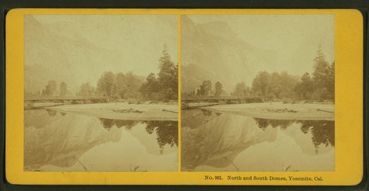 North and South Domes, Yosemite, Cal.
