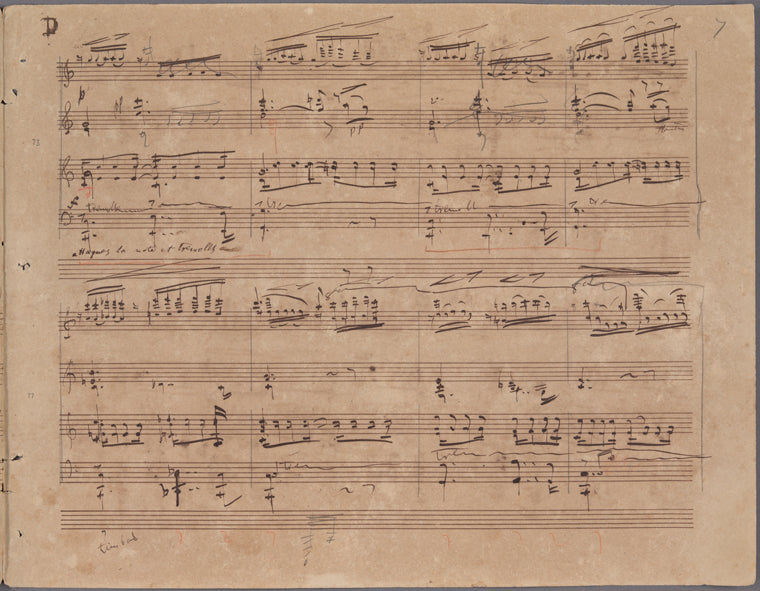 Nuit des tropiques: Symphonie pour grande orchestre par L. M. Gottschalk, transcription pour deux pianos par N. R. Espadero