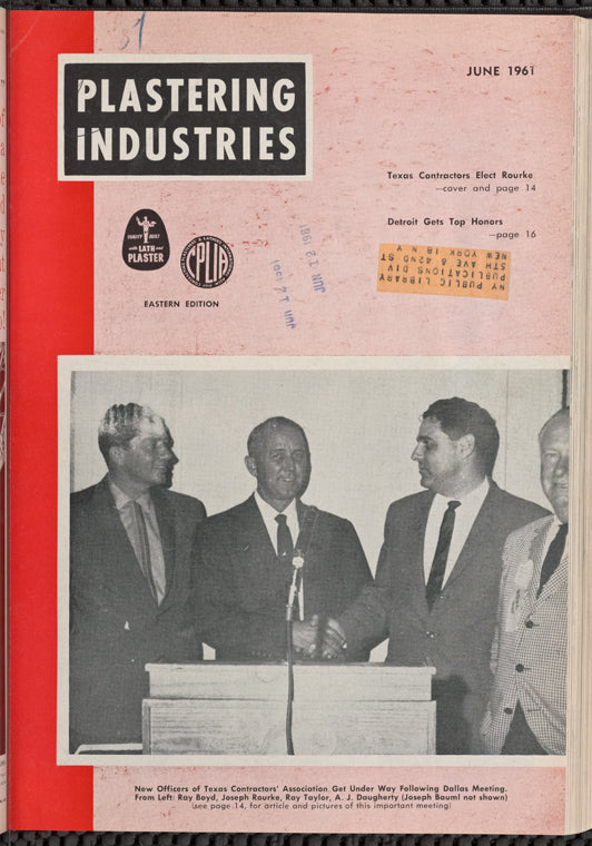 Plastering industries
