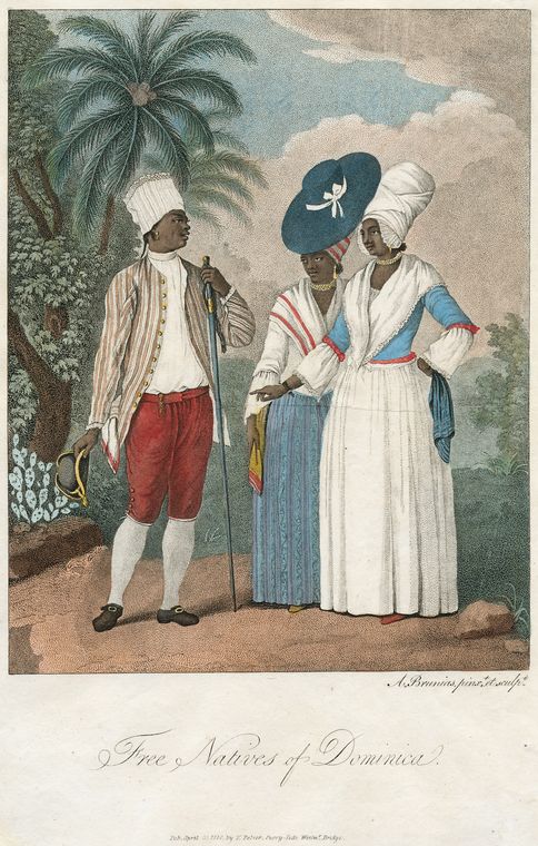 Free natives of Dominica.