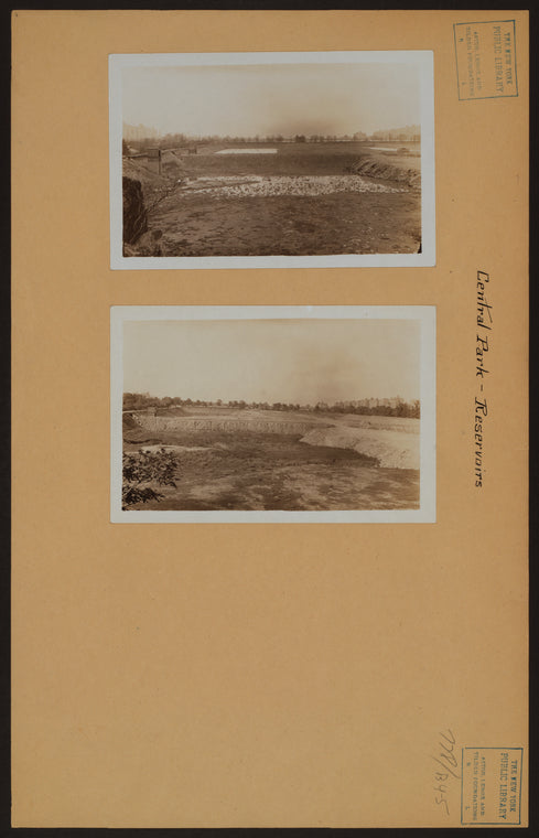 Manhattan: Central Park - Reservoirs - Lower reservoir.