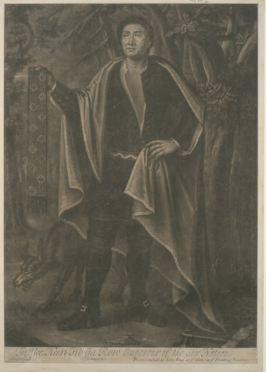 Tee Yee Neen Ho Ga Row, emperor of the Six Nations.