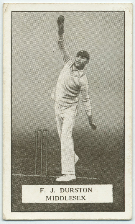 F.J. Durston, Middlesex.
