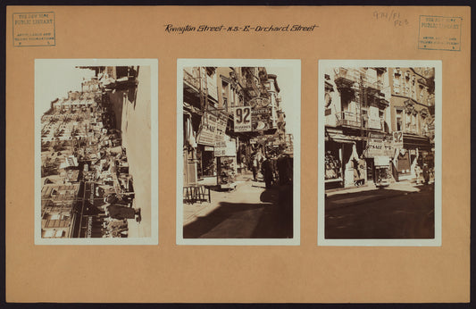 Manhattan: Rivington Street - Orchard Street