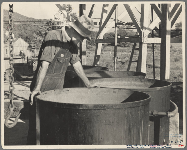 Commercial canning kitchen near Huntsville, Arkansas