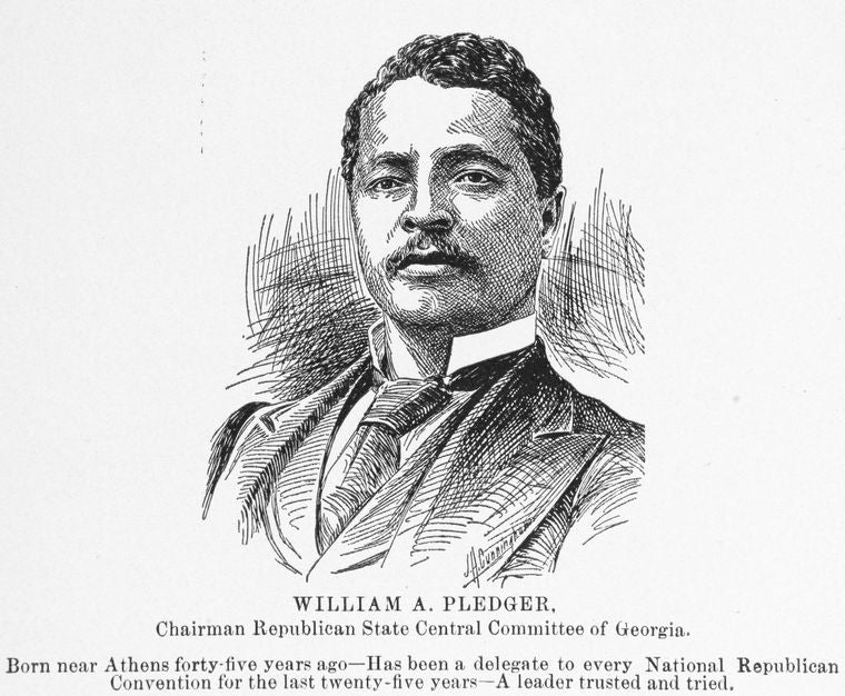 William A. Pledger, Chairman Republican State Central Committee of Georgia.