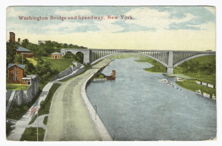 Washington Bridge and Speedway, New York