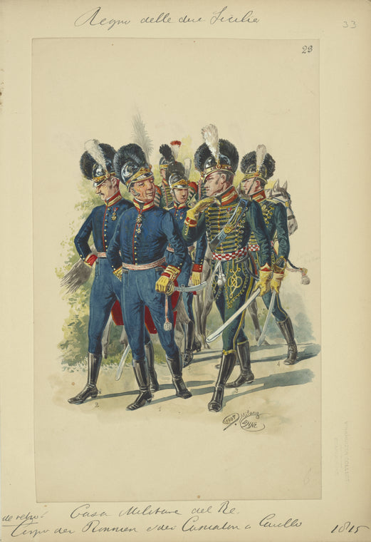 Italy. Kingdom of the Two Sicilies, 1815 [part 10]