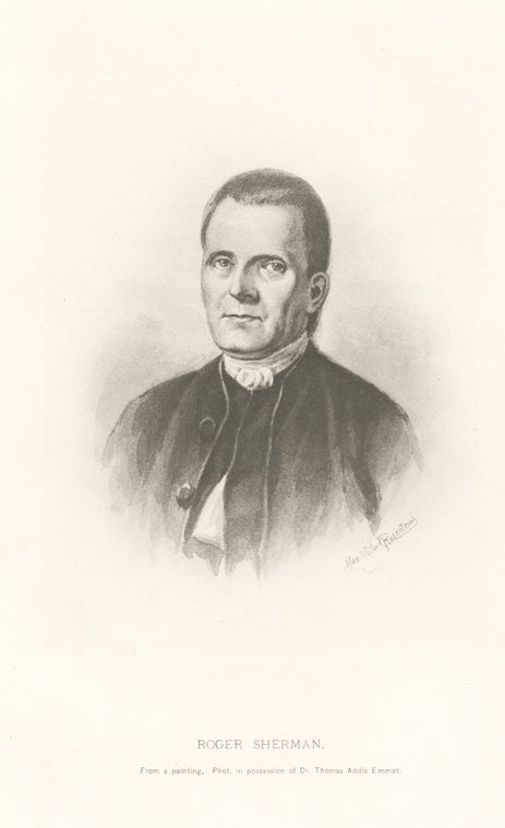 Roger Sherman. Nat. 1721-Ob. 1793.
