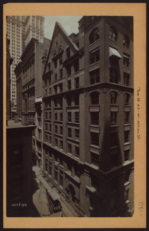 Manhattan: Pine Street - William Street