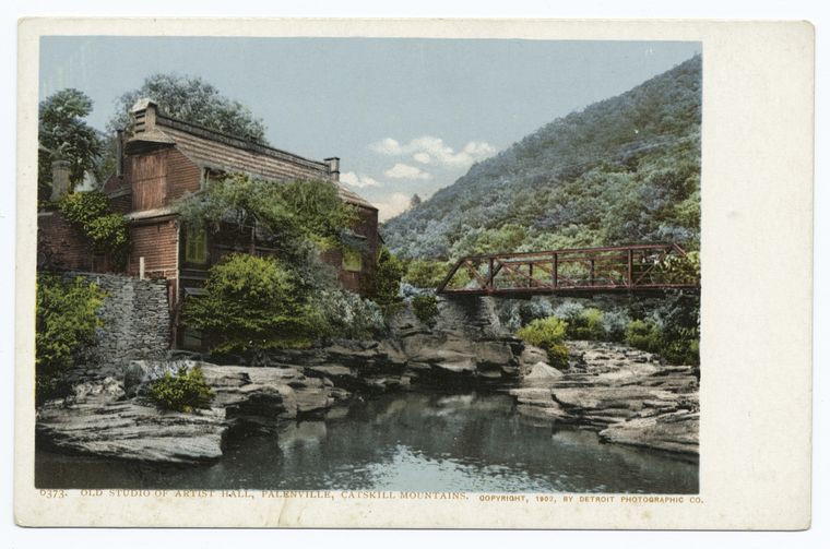 Old Studio of Artist Hall, Catskills, N. Y.