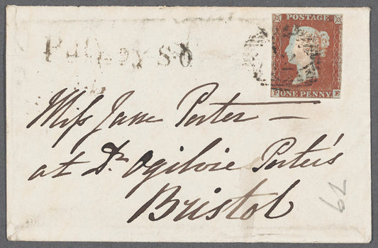 Georgiana Fitzroy to Jane Porter, autograph letter signed