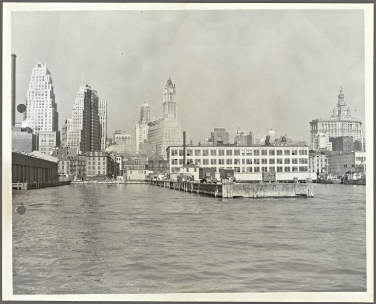Open Pier on East River